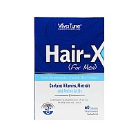 قرص هیر ایکس آقایان ویواتیون 60 عددی | تقویت و جلوگیری از ریزش مو