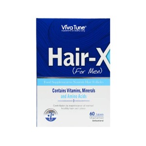 قرص هیر ایکس آقایان ویواتیون 60 عددی | تقویت و جلوگیری از ریزش مو