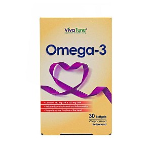 کپسول امگا 3 ویواتیون 30 عددی | حاوی 1000 میلی گرم امگا 3