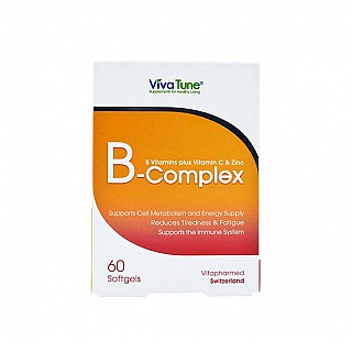 سافت ژل ب کمپلکس ویواتیون 60 عددی | کمک به تامین ویتامین های گروه ب