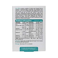 قرص زینک مکس ویواتیون | مولتی ویتامین با 17 ترکیب ضروری