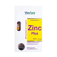 کپسول زینک پلاس ویواتون 60 عددی | تقویت پوست و مو و سیستم ایمنی