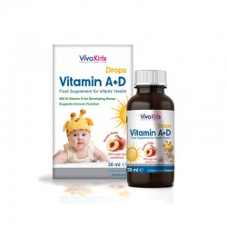 قطره ویتامین آ د ویواکیدز 30 میلی | تامین ویتامین های مهم A و D برای کودکان 