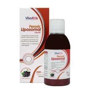 شربت فروسیس لیپوزومال ویواکیدز | تامین آهن و جلوگیری از کم خونی در کودکان
