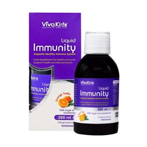 شربت ایمیونیتی ویواکیدز 200 میلی | حاوی ترکیبات ضروری برای تقویت سیستم ایمنی بدن