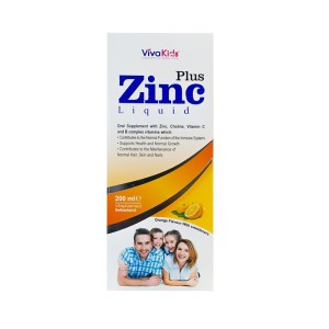 شربت زینک پلاس ویوا کیدز | مناسب برای رشد و تقویت سیستم ایمنی