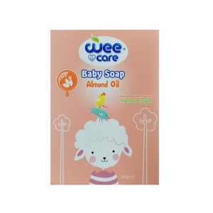 صابون شوینده روغن بادام وی کر 100 گرمی | شوینده صورت و بدن کودک