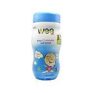 دستمال مرطوب کودک کرمی وی کر 70 عددی | حاوی عصاره بابونه و روغن بادام