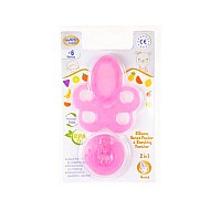 دندانگیر آبمیوه خوری سیلیکونی وی کر T403 | آرامش بخش و کاربردی برای کودکان بالای 6 ماه