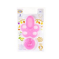 دندانگیر آبمیوه خوری سیلیکونی وی کر T403 | آرامش بخش و کاربردی برای کودکان بالای 6 ماه