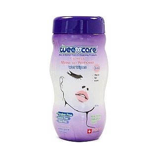 دستمال مرطوب پاک کننده سریع آرایش وی کر 70 عددی | پاک کننده آرایش لب، چشم و صورت