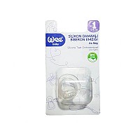 سرشیشه سیلیکونی وی بیبی مدل 875 | شماره ۱ و مناسب از بدو تولد تا ۶ ماهگی