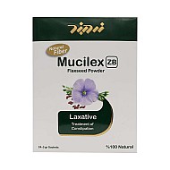 پودر دانه کتان موسیلکس زردبند | ملین گیاهی برای درمان یبوست و اختلالات گوارشی