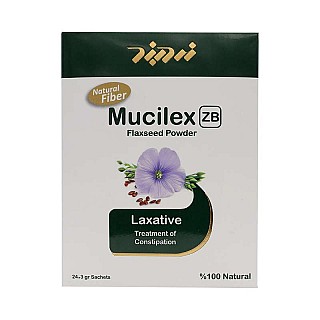 پودر دانه کتان زردبند ملین گیاهی یبوست