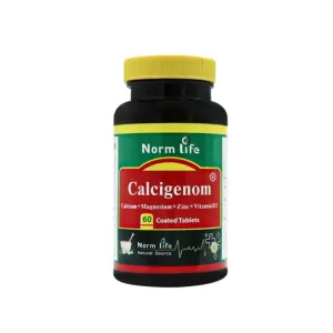 قرص کلسی ژنون (کلسی ژنوم)  نورم لایف 60 عددی | تقویت استخوان و مفاصل