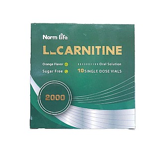 ویال کارنیتین مایع 2000 نورم لایف