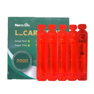 ویال ال کارنیتین 2000 نورم لایف | فاقد شکر برای کمک به کاهش وزن