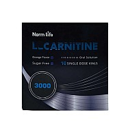 ویال ال کارنیتین 3000 نورم لایف | بدون شکر برای کمک به کاهش وزن