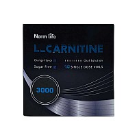 ویال ال کارنیتین 3000 نورم لایف | بدون شکر برای کمک به کاهش وزن