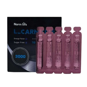 ویال ال کارنیتین 3000 نورم لایف | بدون شکر برای کمک به کاهش وزن