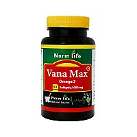 سافت ژل امگا ۳ وانا مکس نورم لایف ۶۰ عدد |  حفظ سلامت عمومی بدن