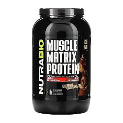 پروتئین ماسل ماتریکس نوترابایو 907 گرم - شکلات هلندی