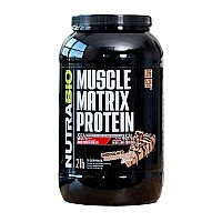 پروتئین ماسل ماتریکس نوترابایو 907 گرم - شکلات کره بادام زمینی