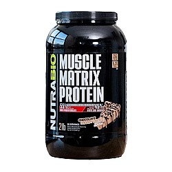 پروتئین ماسل ماتریکس نوترابایو 907 گرم - شکلات کره بادام زمینی