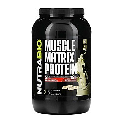 پروتئین ماسل ماتریکس نوترابایو 907 گرم - وانیلی