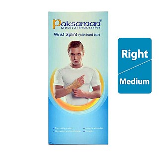 مچ بند آتل دار کوتاه با زاویه فانکشنال C.T.S پاکسمن - دست راست/ متوسط