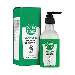 لوسیون بدن آلوئه ورا اسیکن شیک مناسب پوست حساس، مرطوب کننده و نرم کننده با جذب سریع برای مراقبت روزانه پوست