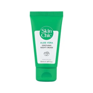 کرم مرطوب کننده شب آلوئه ورا اسکین شیک | برای پوست های حساس