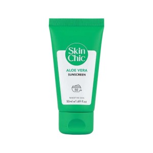 کرم ضدآفتاب آلوئه ورا اسکین شیک | ضد آفتاب برای پوست حساس با SPF50 