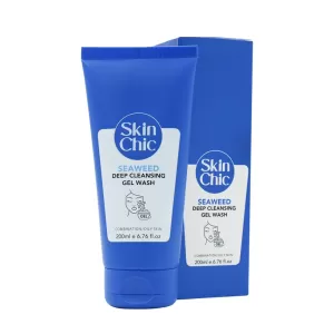 ژل شستشو تمیز کننده عمقی جلبک دریایی اسکین شیک 200 میلی لیتر | مناسب پوست چرب و مختلط