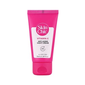 کرم ضد چروک شب ویتامین ای اسکین شیک | برطرف کننده چروک برای انواع پوست