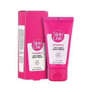 کرم ضد چروک شب ویتامین ای اسکین شیک | برطرف کننده چروک برای انواع پوست