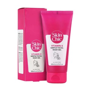 ژل شوینده صورت ویتامین ای اسکین شیک | شوینده صورت انواع پوست