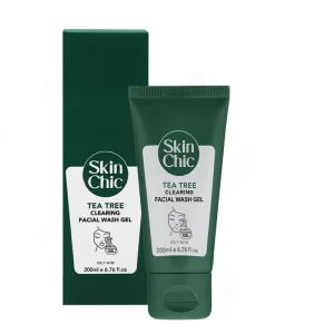 ژل شستشوی اسکین شیک 200 میلی لیتر | حاوی روغن درخت چای و کنترل کننده چربی پوست