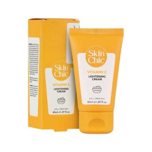 کرم روشن کننده صورت ویتامین سی اسکین شیک |‌ روشن کننده پوست صورت