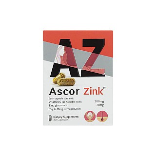 کپسول اسکورزینک تسنیم 30 عددی | حفظ سلامت پوست، مو، ناخن و سیستم ایمنی بدن