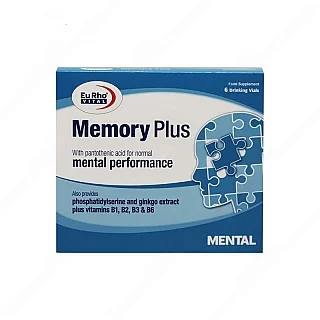 خرید و قیمت ویال مموری پلاس یوروویتال 6 عددی با طعم پرتقال