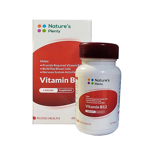 خرید ویتامین B12 نیچرز پلنتی