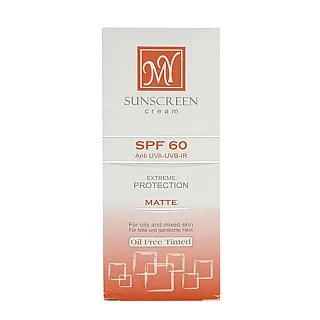 ضد آفتاب کرم پودری مای SPF60  فاقد چربی
