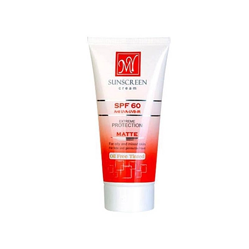 ضد آفتاب فاقد چربی مای SPF60 ضد آفتاب کرم پودری مای SPF60 فاقد چربی