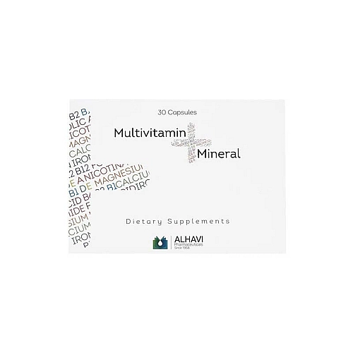 مولتی مینرال الحاوی 30 عددی کپسول مولتی ویتامین مینرال الحاوی 30 عددی