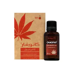 قطره کانوفار کانابیدیول 25 میلی گرم
