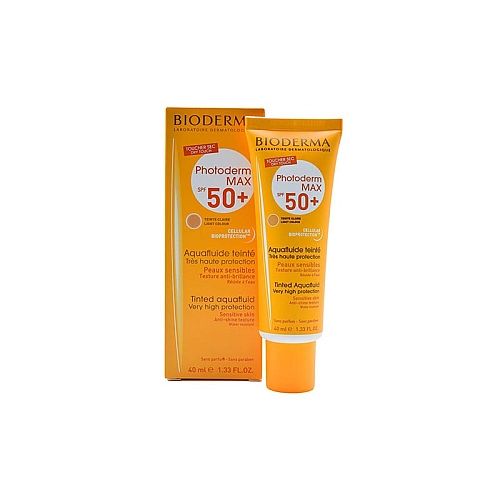 فلوئید ضد آفتاب فتودرم مکس آکوا ⁺SPF50 بایودرما روشن فلوئید ضد آفتاب فتودرم مکس آکوا ⁺SPF50 بایودرما روشن