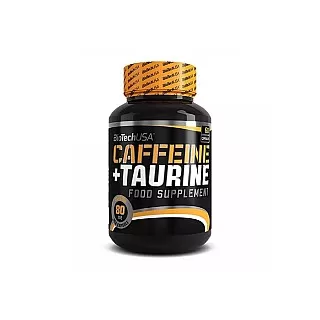 کپسول کافئین تائورین بایوتک 60 عددی | کمک به افزایش انرژی عضلات و چربی سوزی
