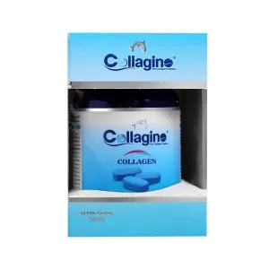 قرص کلاژینو پلاس ویتامین سی | حاوی کلاژن پپتاید ۱ گرم به همراه ویتامین ث