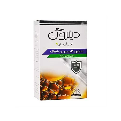 صابون گلیسیرینه شفاف دیترون صابون گلیسیرینه شفاف دیترون 110 گرم